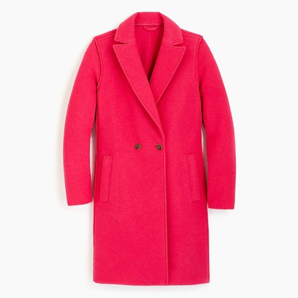 J.Crew Daphne topcoat in Italian boiled wool-J4864 - Picture 1 of 4